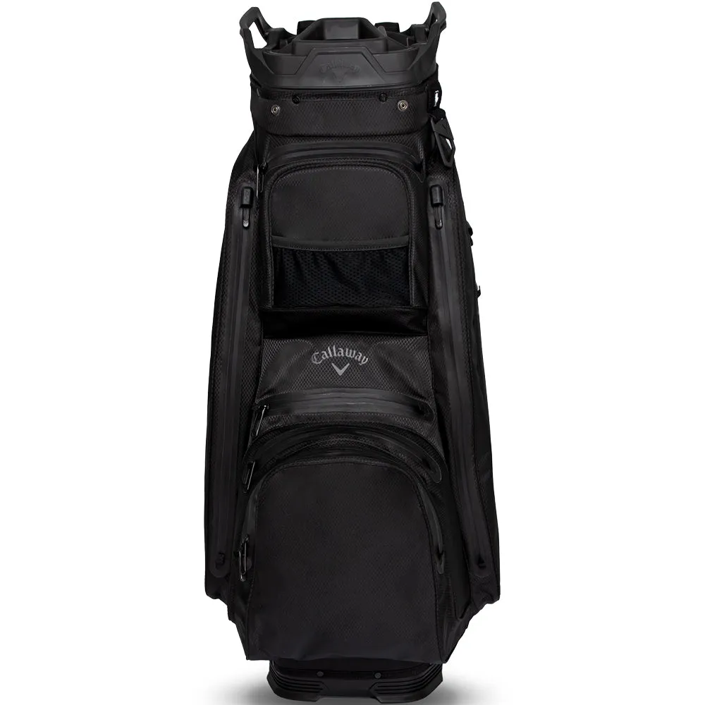 Callaway Org 14 HD Waterproof Cart Bag - Black, Funny golf gifts, Golf cart bag with 14 dividers, Custom golf head covers