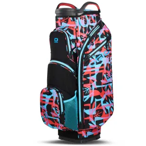 Great Value OGIO All Elements Silencer Waterproof Cart Bag - Tropical Punch Power Up Your Day, Golf ball finder glasses