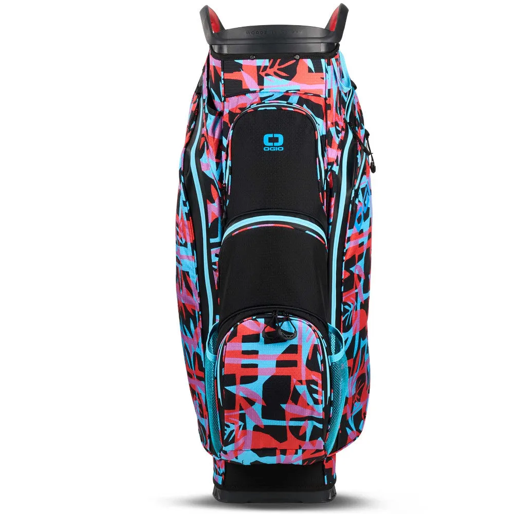 OGIO All Elements Silencer Waterproof Cart Bag - Tropical Punch, Golf accessories for women