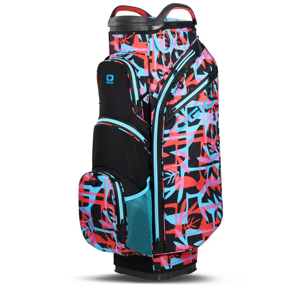 Great Value OGIO All Elements Silencer Waterproof Cart Bag - Tropical Punch Power Up Your Day, Golf ball finder glasses