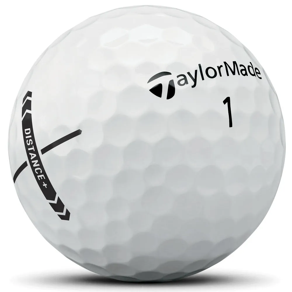 TaylorMade Distance  Golf Balls - White - 3 for 2 Dozen, Soft feel golf balls
