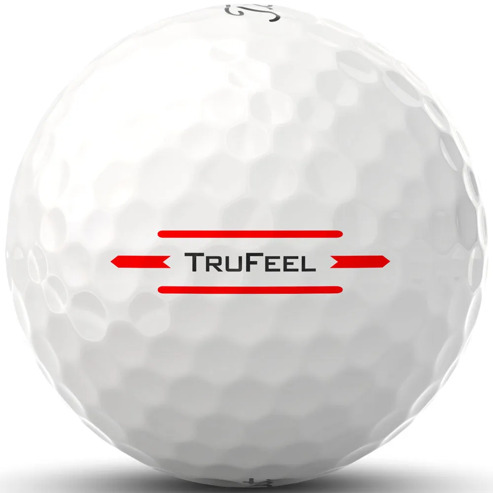 Titleist TruFeel Golf Balls - White - 12 Pack, Waterproof golf jacket, Callaway golf set, Golf push cart