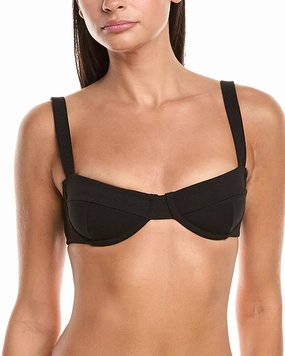 HAIGHT Gaia Crepe Bikini Top
