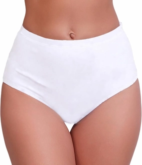 Halcurt Women's High Waisted Swim Bottoms Swimsuit Full Coverage Bikini Bottoms