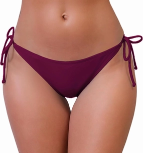 Halcurt Women's Low Rise String Bikini Swimsuit Bottoms Sexy Cheeky Brazilian Swim Bottoms
