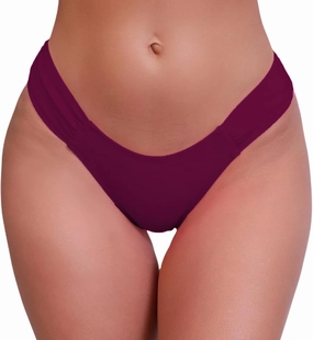Halcurt Women's Low Waisted Bikini Bottoms Ruched Side Swimsuit Bottoms Swim Briefs