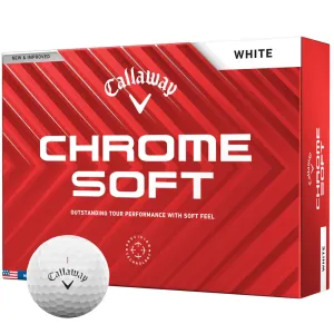 Handpicked for You Callaway Chrome Soft Golf Balls - White - 12 Pack This Just In, Spikeless golf shoes