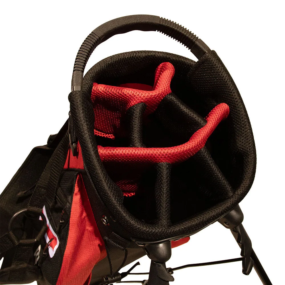 Cobra Signature Stand Bag - Bright White/High Risk Red/Puma Black, Recycled golf balls, UV protection golf hat, Best golf irons