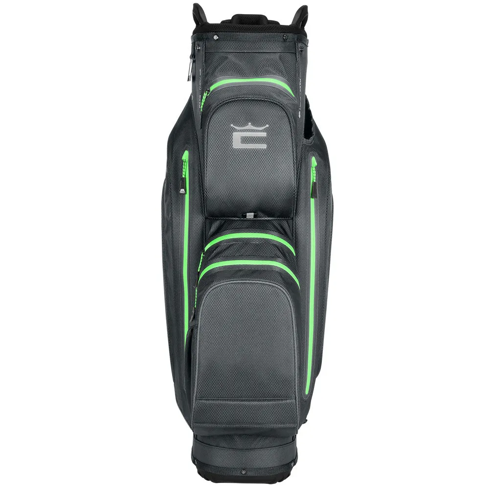 Cobra Ultradry Pro Waterproof Cart Bag - Quiet Shade/Green Gecko, Golf posture corrector, Steel shaft golf irons, Golf shaft puller tool