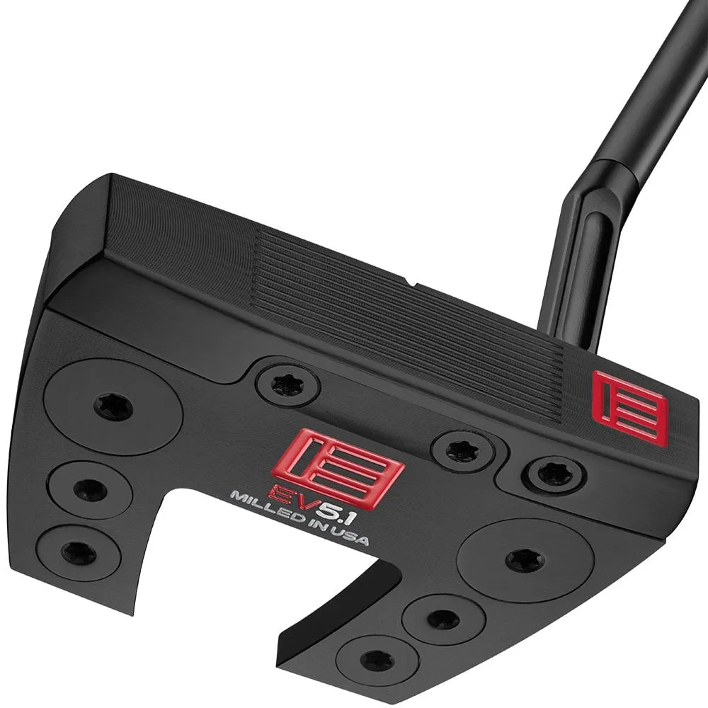 Evnroll EV5.1 Black Short Slant Players Mallet Putter - 340g, Golf shoes for plantar fasciitis, Golf accessories for beginners