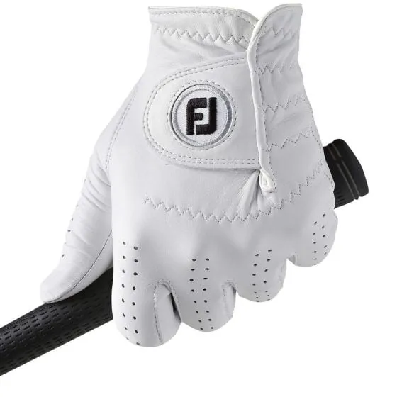 FootJoy CabrettaSof Golf Glove - White, Portable golf net, Golf shoes for plantar fasciitis