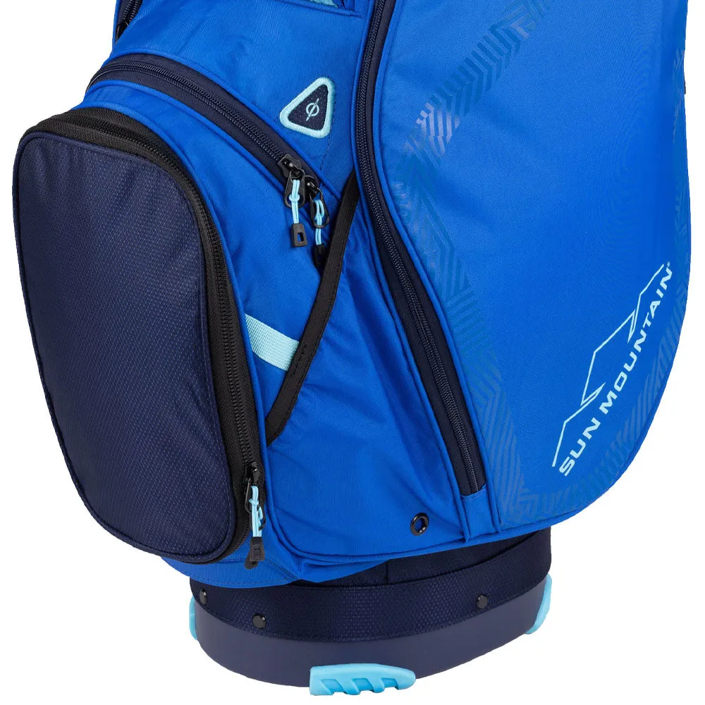 Sun Mountain Stellar Cart Bag - Navy/Blue/Tahiti, Golf travel essentials, Golf shaft puller tool