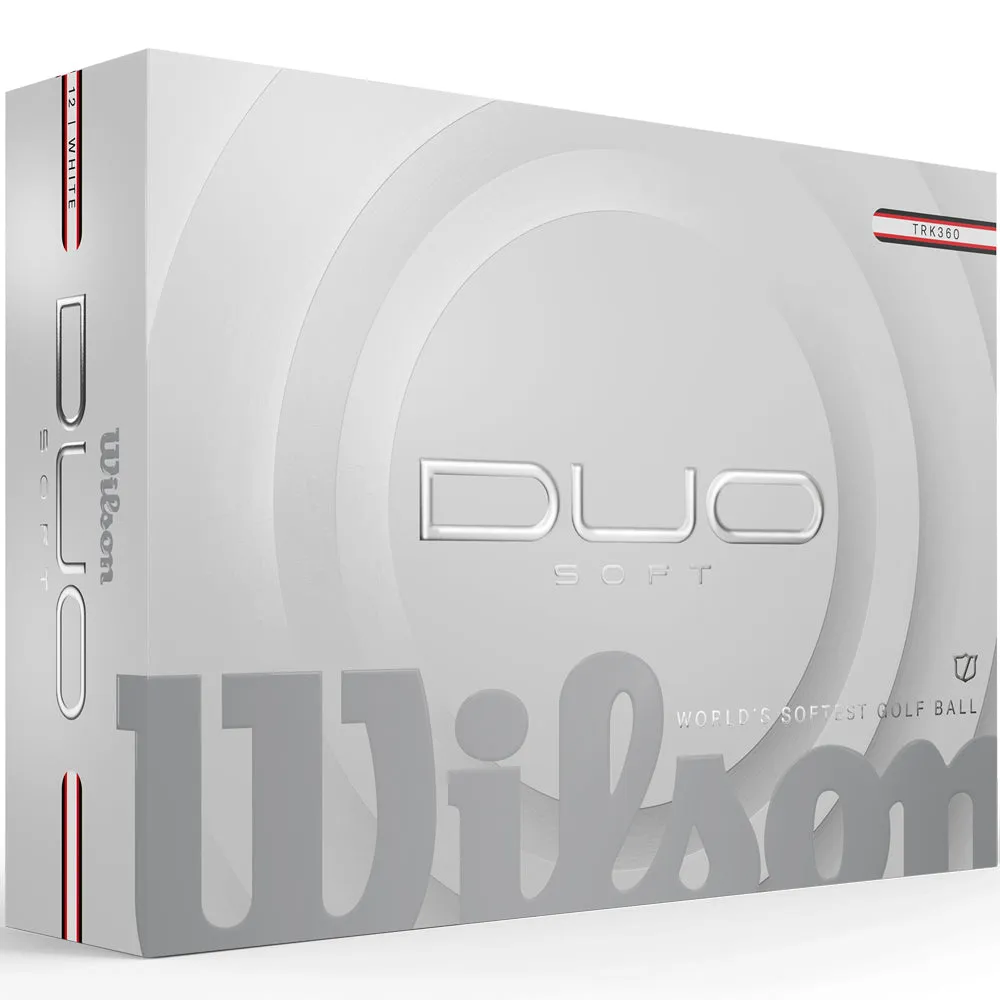 Wilson Staff Duo Soft Golf Balls - TRK360 - 12 Pack, Summer golf sale, Golf practice net, Golf scorecard holder