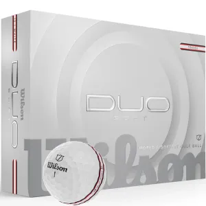 Handpicked for You Wilson Staff Duo Soft Golf Balls - TRK360 - 12 Pack Worth the Hype, High visibility golf balls