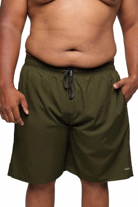 HOdo Mens Big and Tall Swim Trunks 11 inch with Mesh Liner 2X-7X