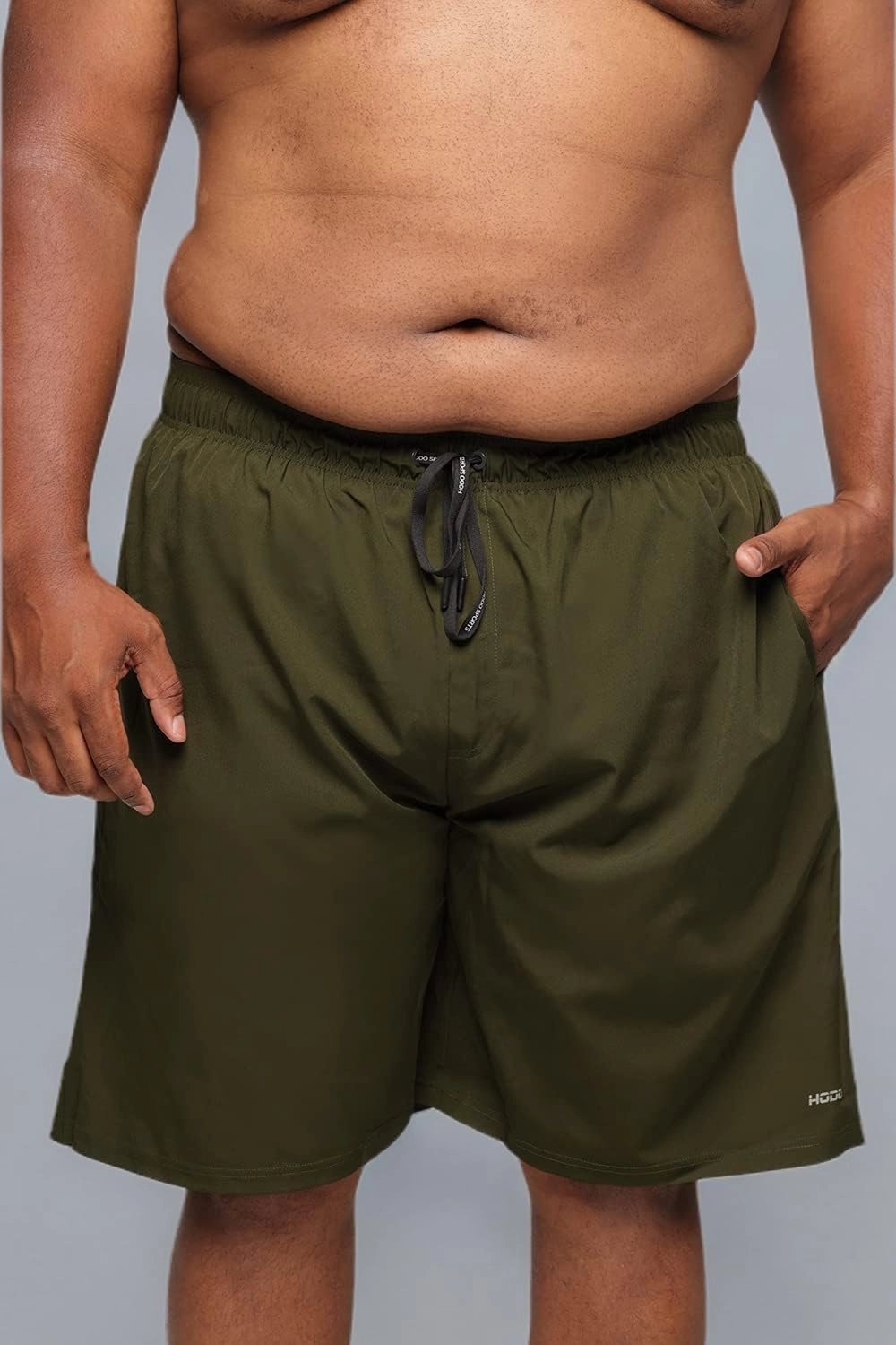 HOdo Mens Big and Tall Swim Trunks 11 inch with Mesh Liner 2X-7X