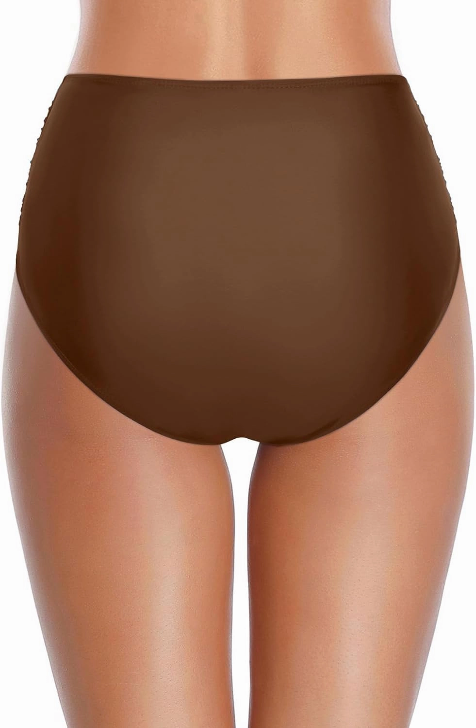 Holipick Bathing Suit Bottoms for Women - High Waisted Bikini Bottoms Ruched Tummy Control Swimsuit Bottom