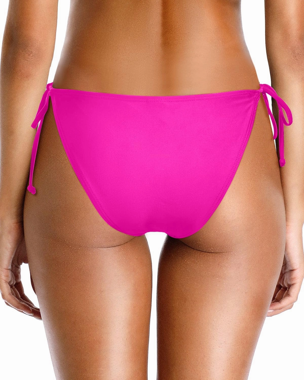 Holipick Bikini Bottoms for Women String Bathing Suit Bottom with Moderate Coverage Low Waist Swim Bottom