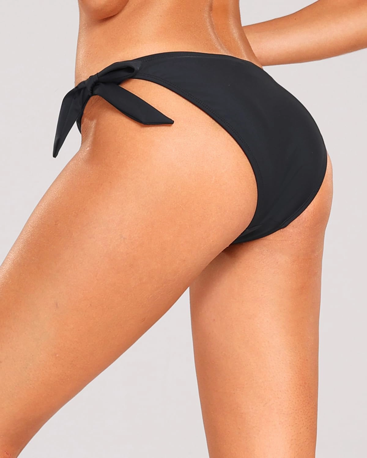 Holipick Bikini Bottoms for Women String Swim Bottom Adjustable Side Tie Bikini Bottom Low Rise Swimsuit Bottom