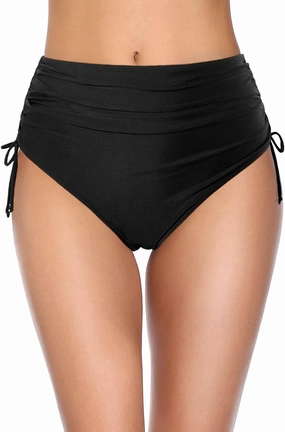 Holipick Swimsuit Bottoms for Women - High Waisted Bikini Bottoms Tie Side Tummy Control Bathing Suit Bottom