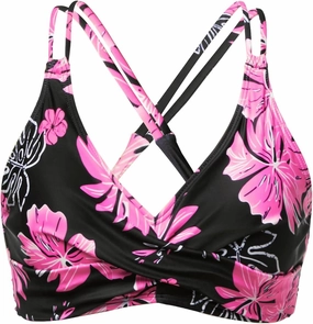Holipick Women's Twist Front Bikini Tops - Push Up Bathing Suit Top Padded Swimsuit Top