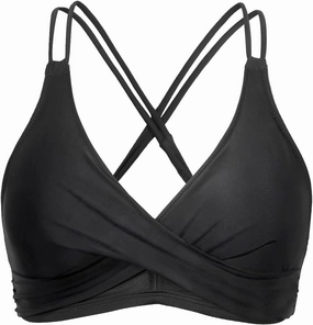 Holipick Women's Twist Front Bikini Tops - Push Up Bathing Suit Top Padded Swimsuit Top