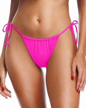 Holipick Women Side Tie Swim Bottom Moderate Coverage Bikini Bottom Sexy String Swimsuit Bathing Suit Bottom