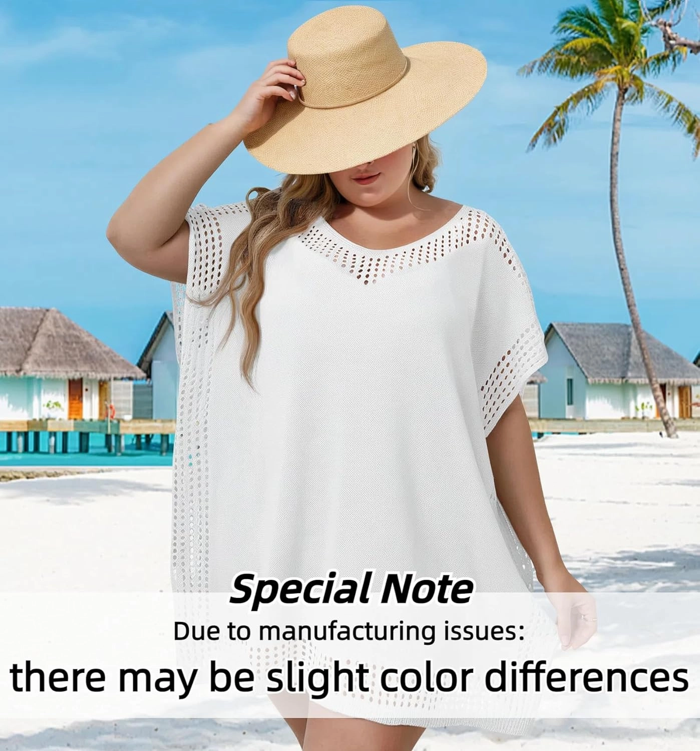 Hollow Out Swimsuit Coverup for Women, Womens Bathing Suit Beach Cover Up Swimwear Dress
