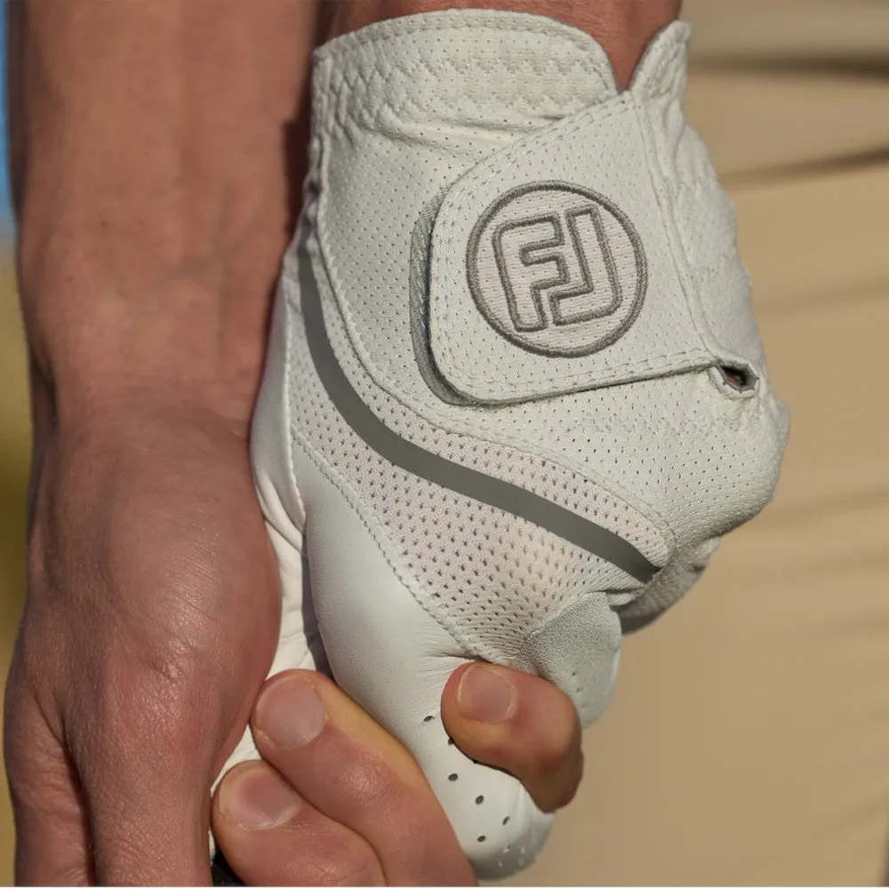 FootJoy SciFlex Glove - White, Black Friday golf deals