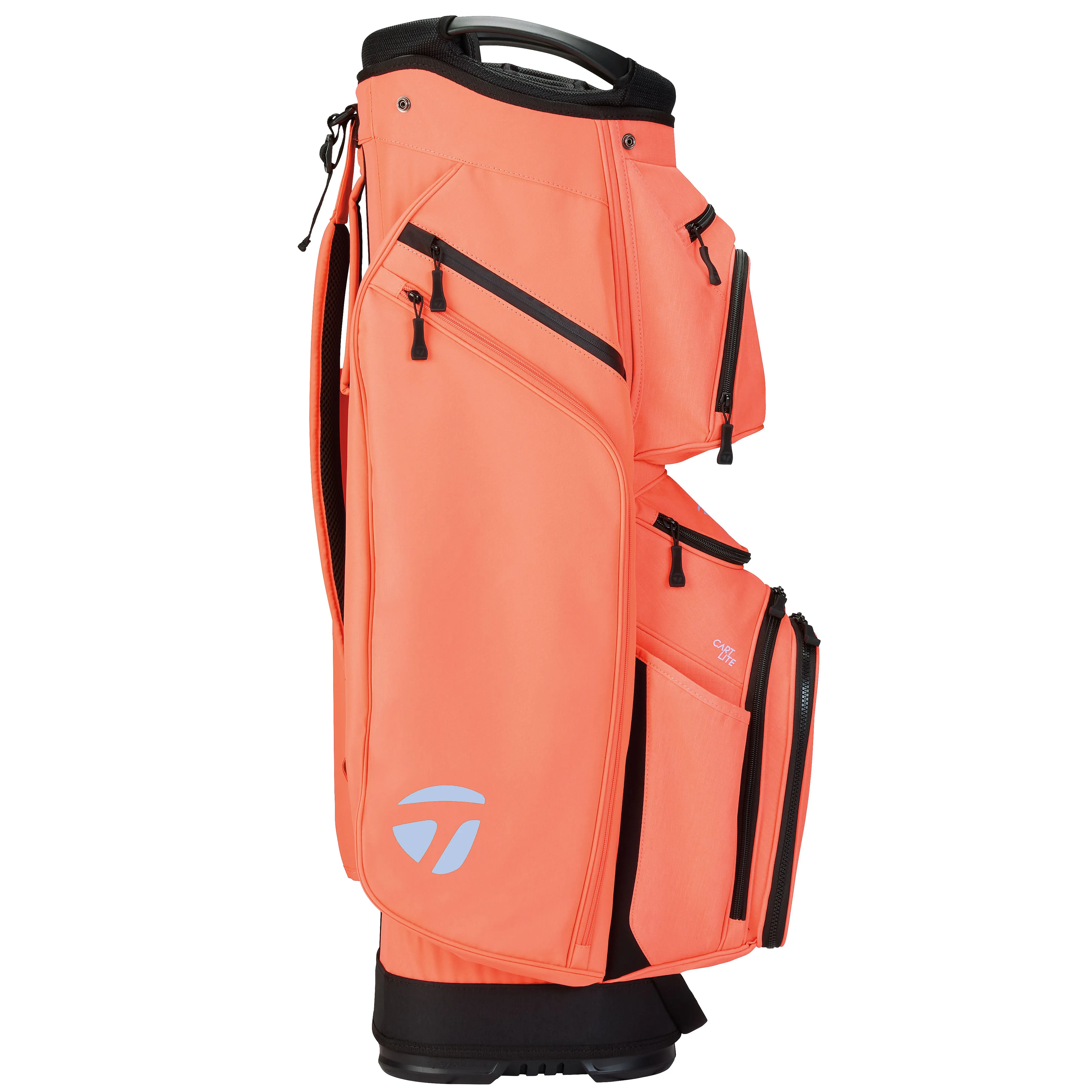 TaylorMade Cart Lite Cart Bag - Coral, Golf stretching straps