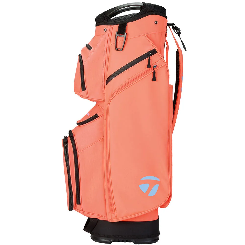 TaylorMade Cart Lite Cart Bag - Coral, Golf launch monitor
