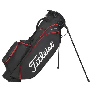 Hot Deal Titleist Players 4 StaDry Waterproof Stand Bag - Black/Black/Red Most Wanted, Golf club fitting near me