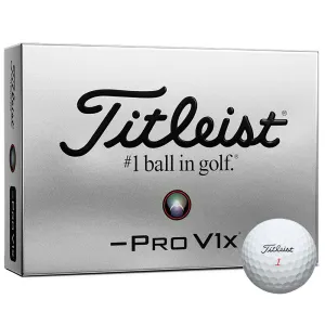 Hot Deal Titleist Pro V1x Left Dash Golf Balls - White - 12 Pack Refined for You, Summer golf sale, Ladies golf clubs, Titleist TSR3 driver