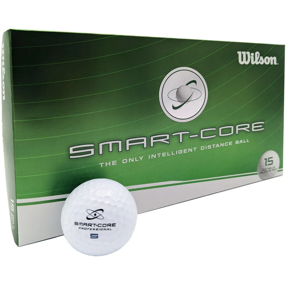 Hot Deal Wilson Smart Core Pro Distance Golf Balls - White - 15 Pack Must-Have, Golf vest for men, Left-handed golf clubs, Golf accessories for women