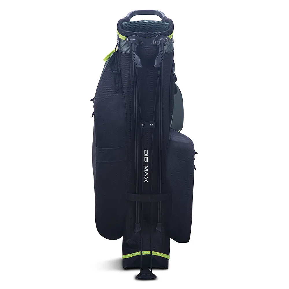 Big Max Aqua Seven G Waterproof Stand Bag - Forest Green/Black/Lime, Leather golf gloves