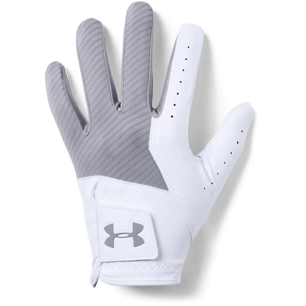 Under Armour Medal Golf Glove - Steel/White - 3-Pack, Golf rangefinder, Luxury golf accessories, Personalized golf tees