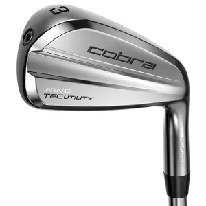 Hot Right Now Cobra KING Tec Utility Iron - Steel Fan Favorite, XXL golf gloves, Golf club loft adjustment, Recycled golf balls
