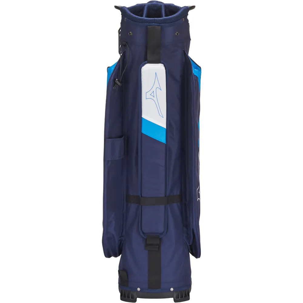 Mizuno BR-DRI Waterproof Cart Bag - Navy/Blue, Golf mat for home, Leather golf gloves, Golf simulator for home