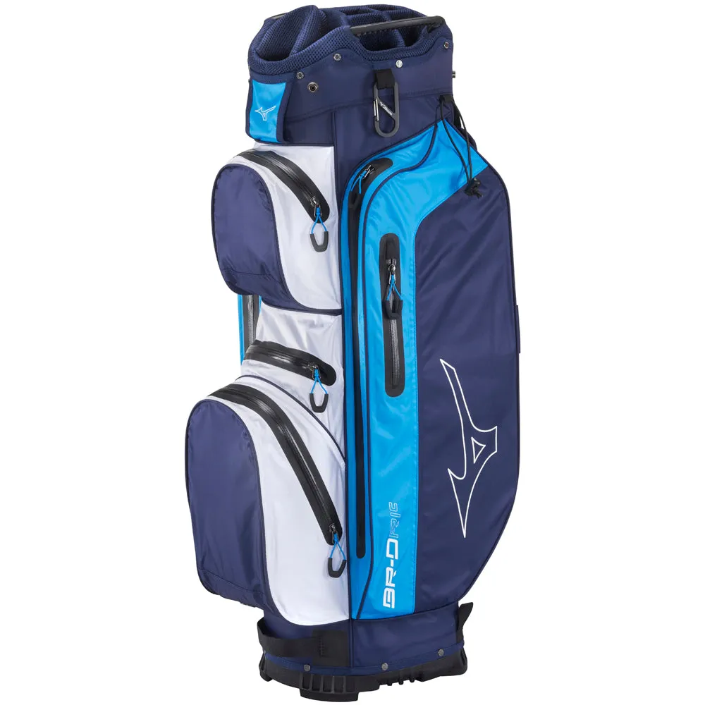 Hot Right Now Mizuno BR-DRI Waterproof Cart Bag - Navy/Blue Better Than Ever, Golf cart accessories