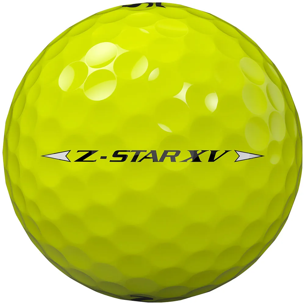 Srixon Z-Star XV Golf Balls - Yellow - 12 Pack, Golf club grips, Golf launch monitor, Forged vs cast irons