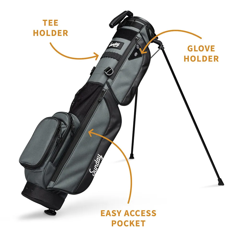 Sunday Golf Loma XL Pencil Stand Bag - Midnight Green, Clearance golf clubs