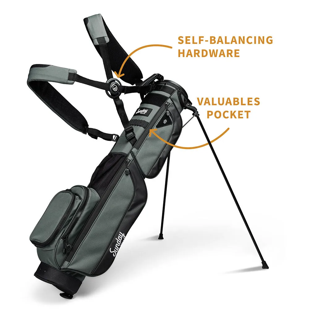 Sunday Golf Loma XL Pencil Stand Bag - Midnight Green, How to choose golf irons for beginners