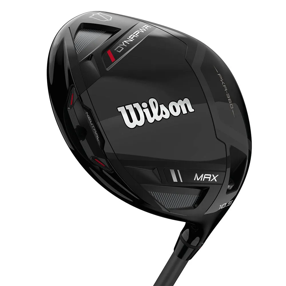 Wilson DYNAPWR Driver - Max, Golf ball markers, Golf GPS watch, Sustainable golf clothing