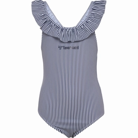 Hummel Navy Blazer/Bright White Frilli Swimsuit