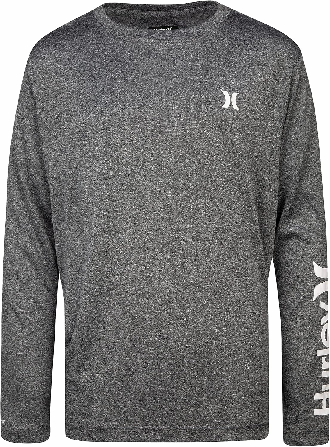 Hurley Boys' Long Sleeve UPF 50  Rash Guard Swim Shirt