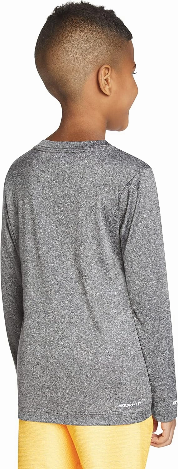 Hurley Boys' Long Sleeve UPF 50  Rash Guard Swim Shirt
