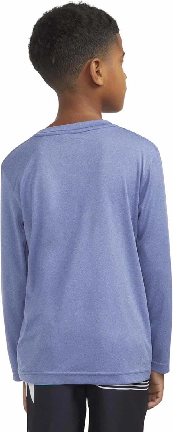 Hurley Boys' Long Sleeve UPF 50  Rash Guard Swim Shirt