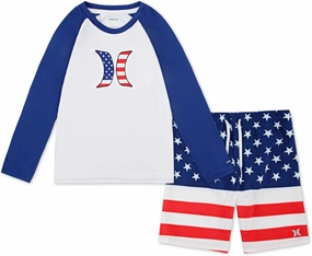 Hurley Boys' Swim Suit 2-Piece Outfit Set
