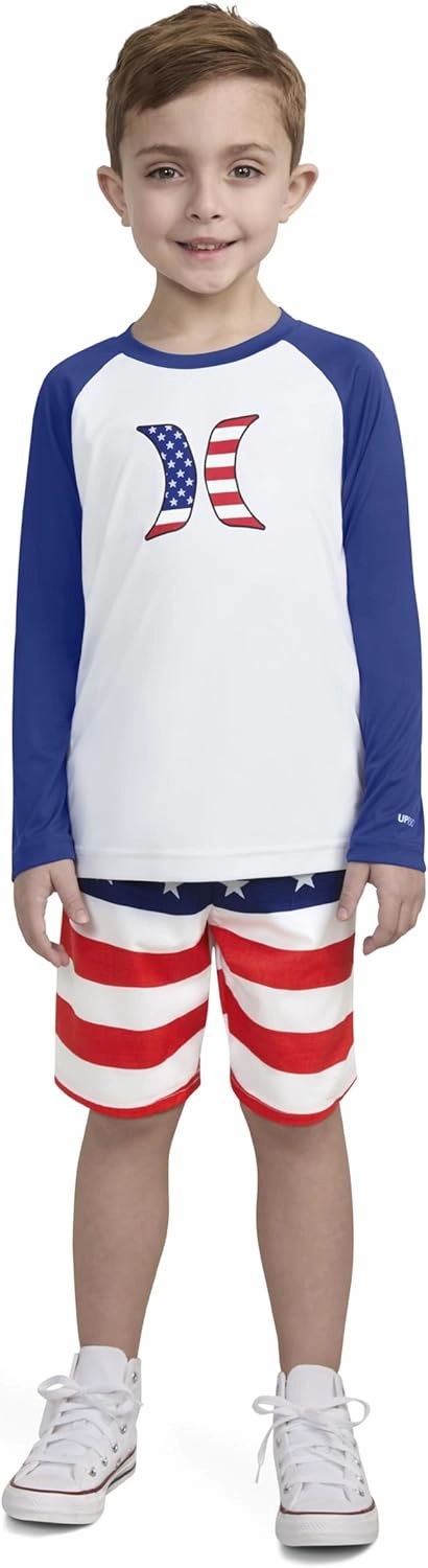 Hurley Boys' Swim Suit 2-Piece Outfit Set
