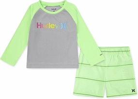 Hurley Boys' Swim Suit 2-Piece Outfit Set